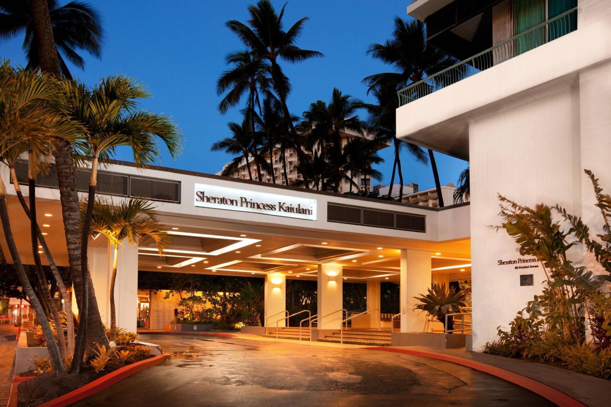 Sheraton Princess Kaiulani Honolulu Exteriér fotografie